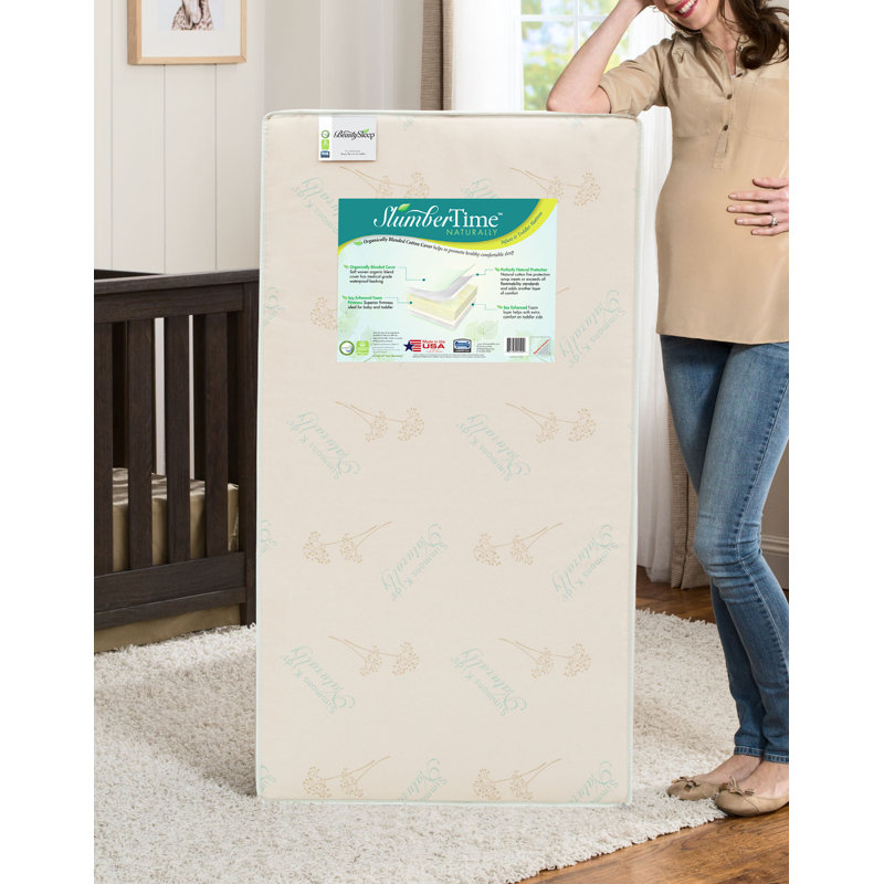 Simmons Kids BeautySleep 2 Stage Standard Crib Mattress Foam Reviews Wayfair